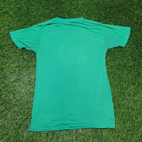 VTG 80s 1986 Boston Celtics T-Shirt Paper Thin Single Stitch Larry Bird Era XL - Picture 6 of 8